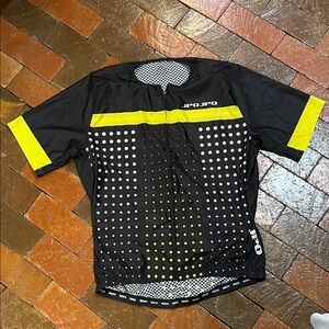 JPO XX Large cycling biking jersey Black and Yellow Cycling Jersey